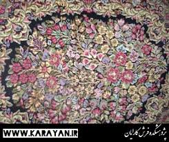نقوش گل فرنگ ( گل رز ) و گل سرخ ایرانی در فرش ایرا
